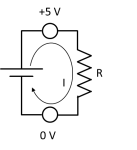 Circuit-with-current