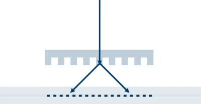 FBG-writing-with-phase-mask Verwendung einer Phasenmaske zum Schreiben eines Faser-Bragg-Gitters